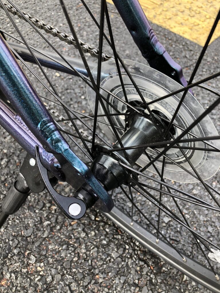 自転車のハブとスポーク