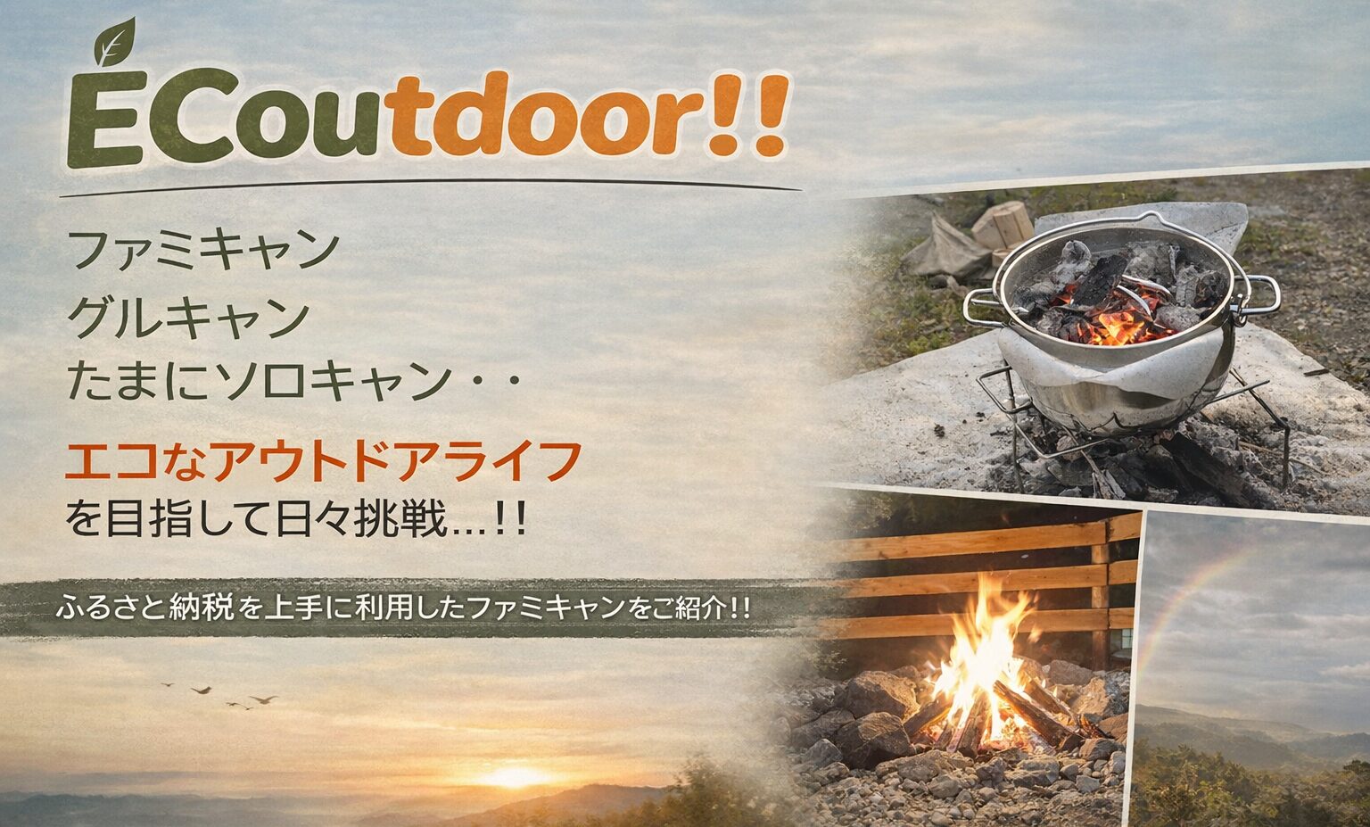 ECOutdoor！！