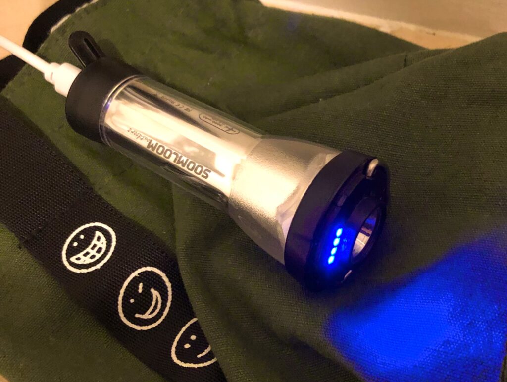 Soomloom LEDランタンの充電