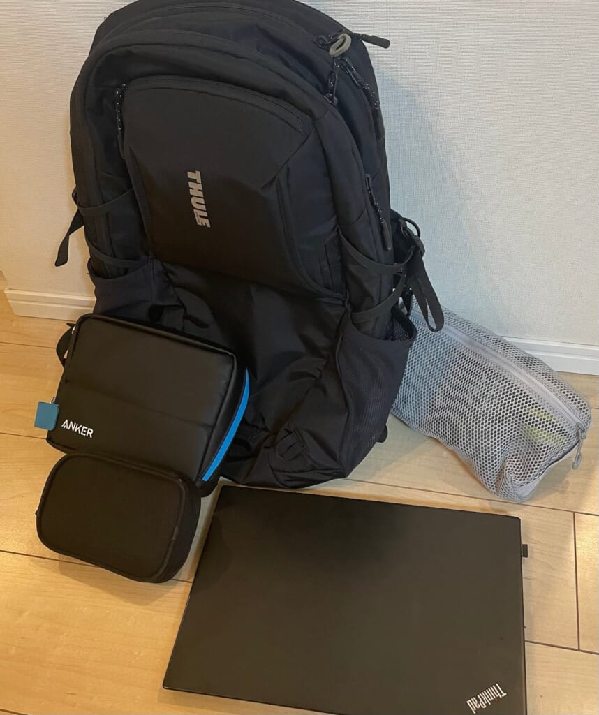 ECoの通勤リュック(Thule EnRoute)